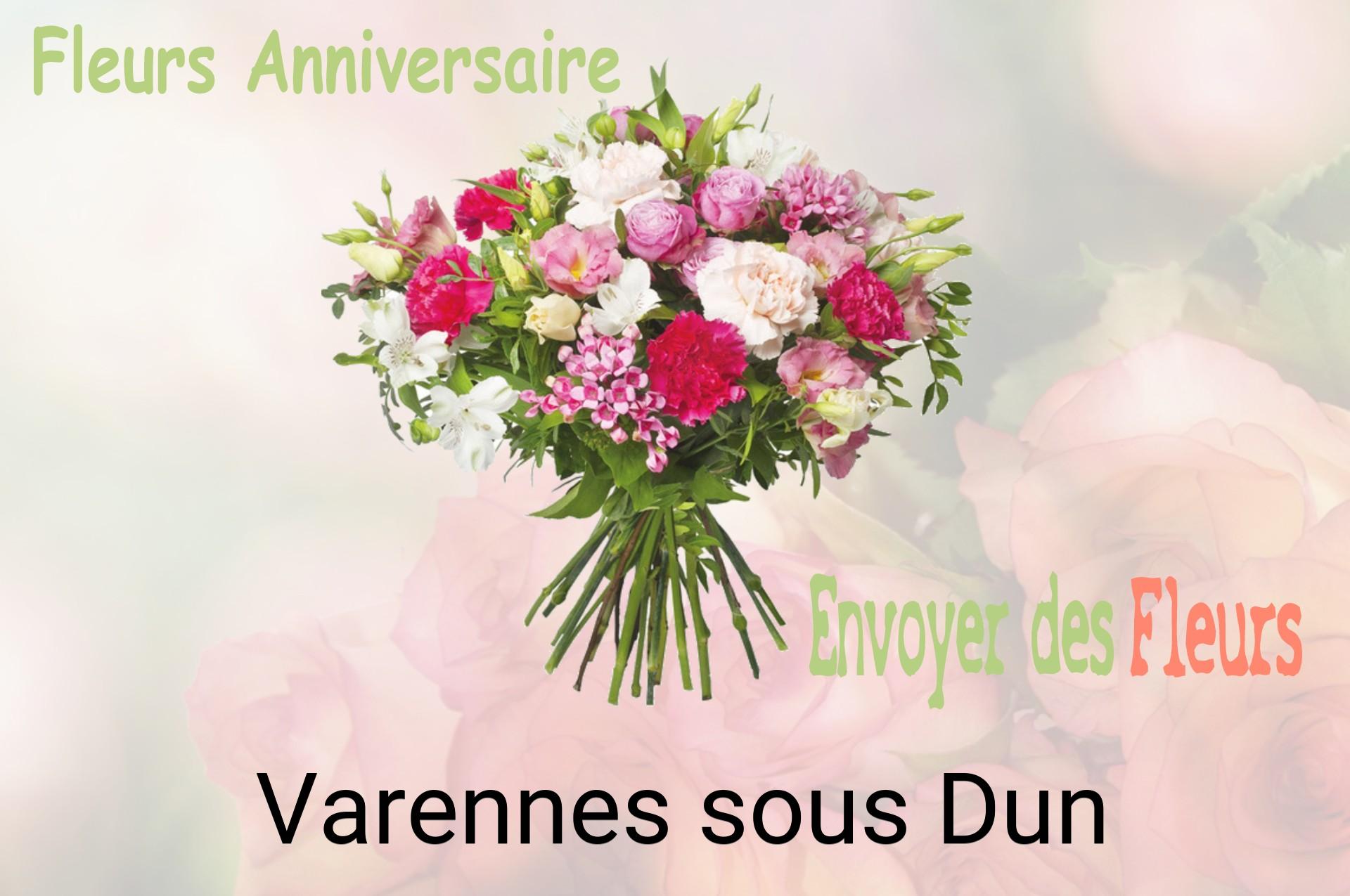 Bouquet de fleurs d’anniversaire livré à Varennes-sous-Dun
