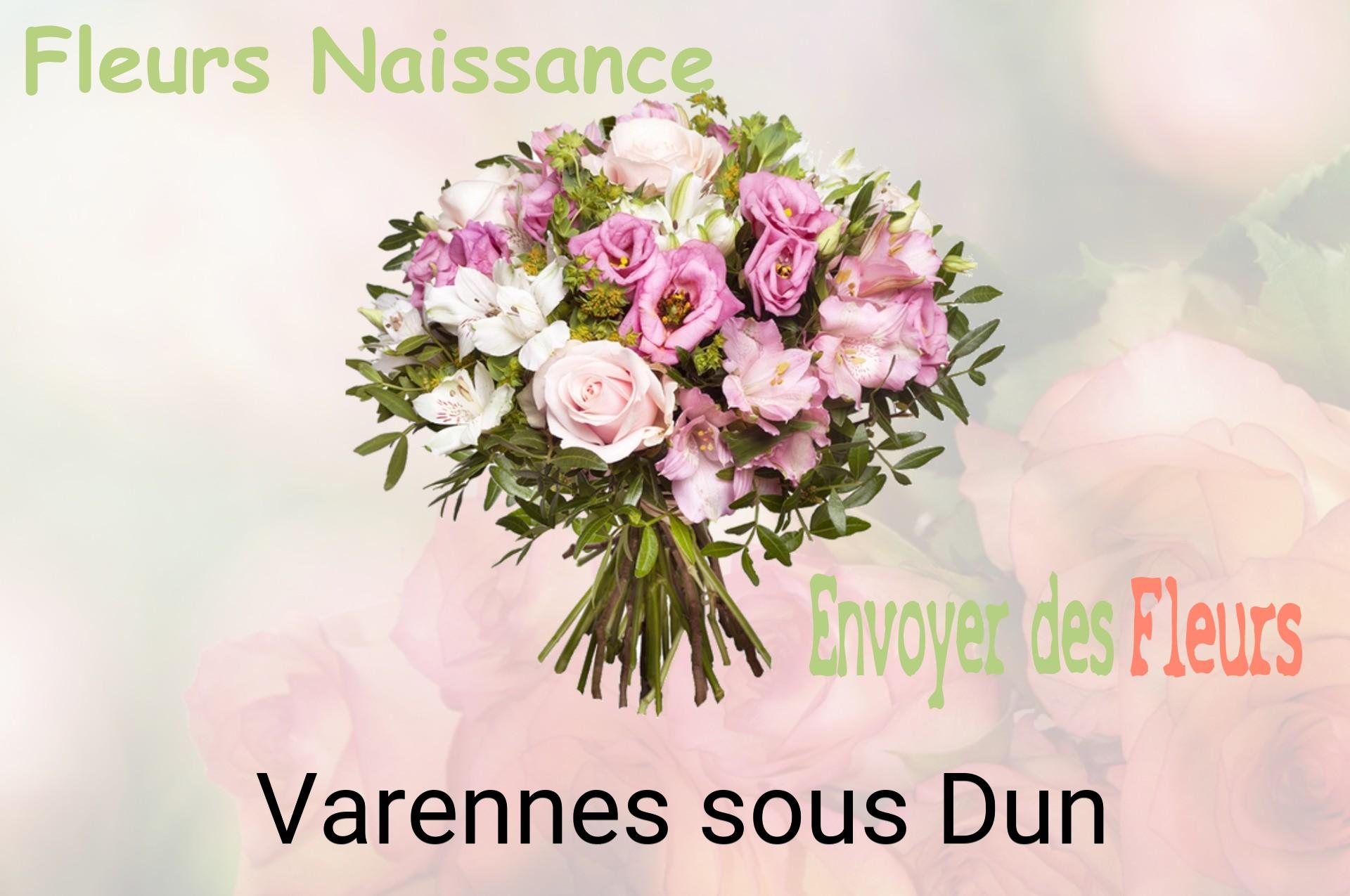 Bouquet de fleurs de naissance livré à Varennes-sous-Dun